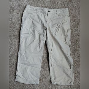 Eddie Bauer Women's Light Tan Capris Size 10